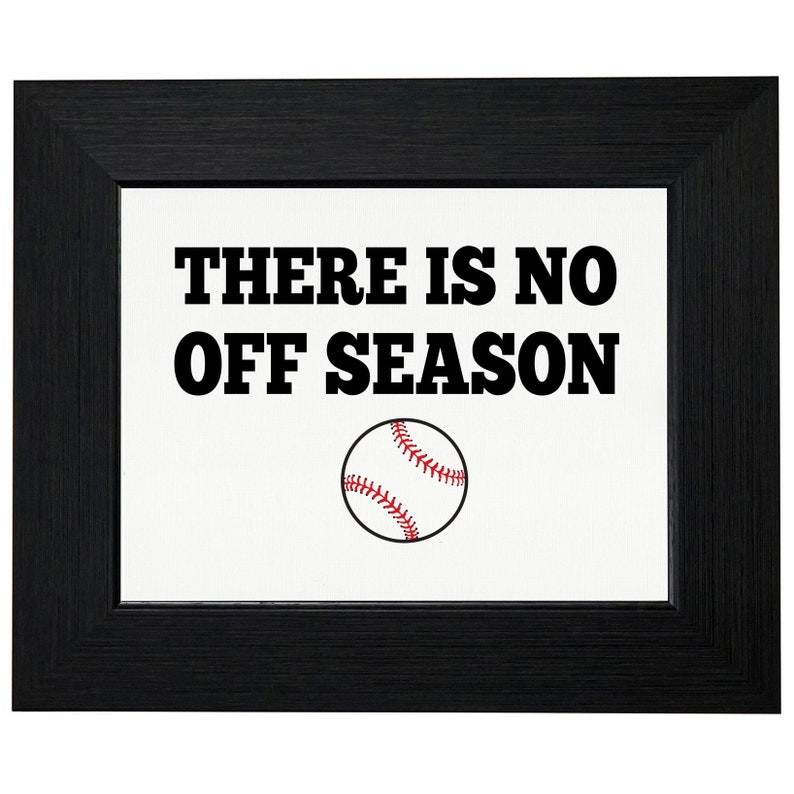 Baseball There is No Offseason Baseball Graphic Shirt Etsy