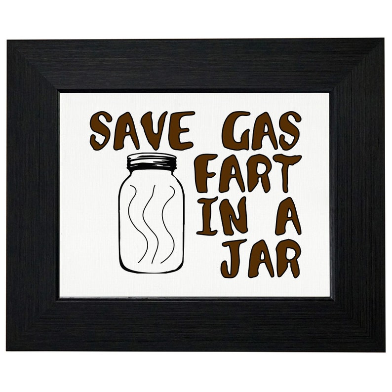 Save Gas Fart in A Jar Mason Jar Farts Shirt Pillow or Etsy