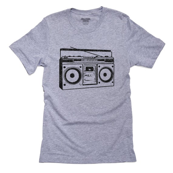 Boombox Old School Radio and Tape Deck Popular Shirt | Etsy