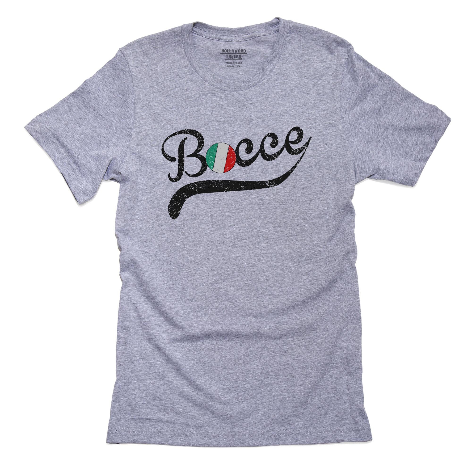 Bocce Italian Classy Cursive Graphic Ball Shirt Pillow or - Etsy