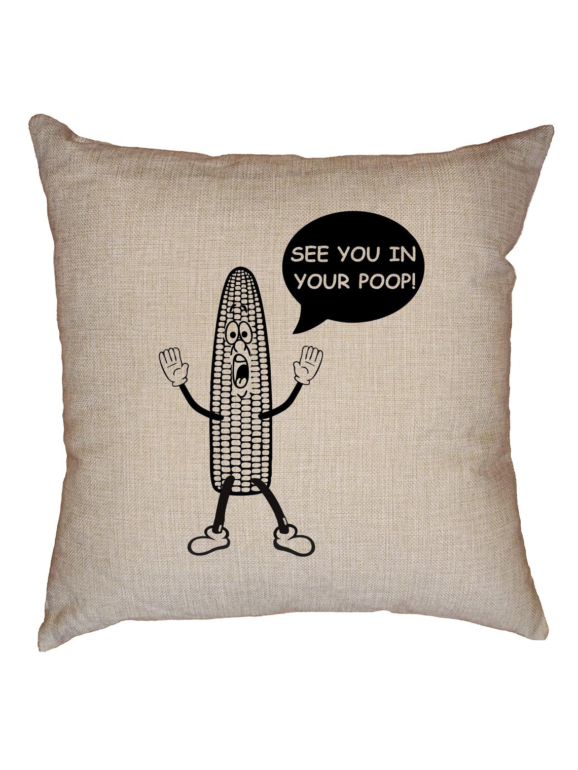 See You in Your Poop Corn Talking Poop Joke Shirt, Pillow or Towel Etsy