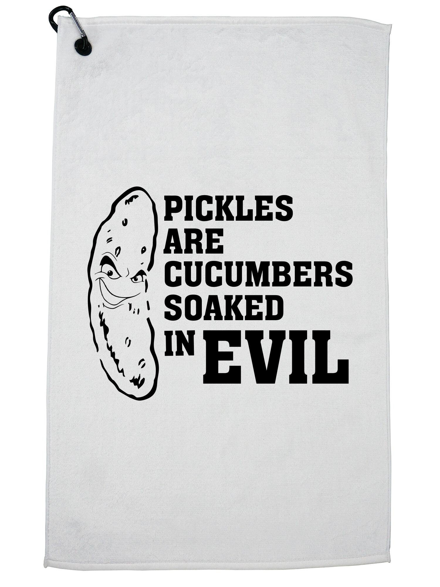 Pickles Are Cucumbers Soaked In Evil Funny Shirt Pillow Etsy