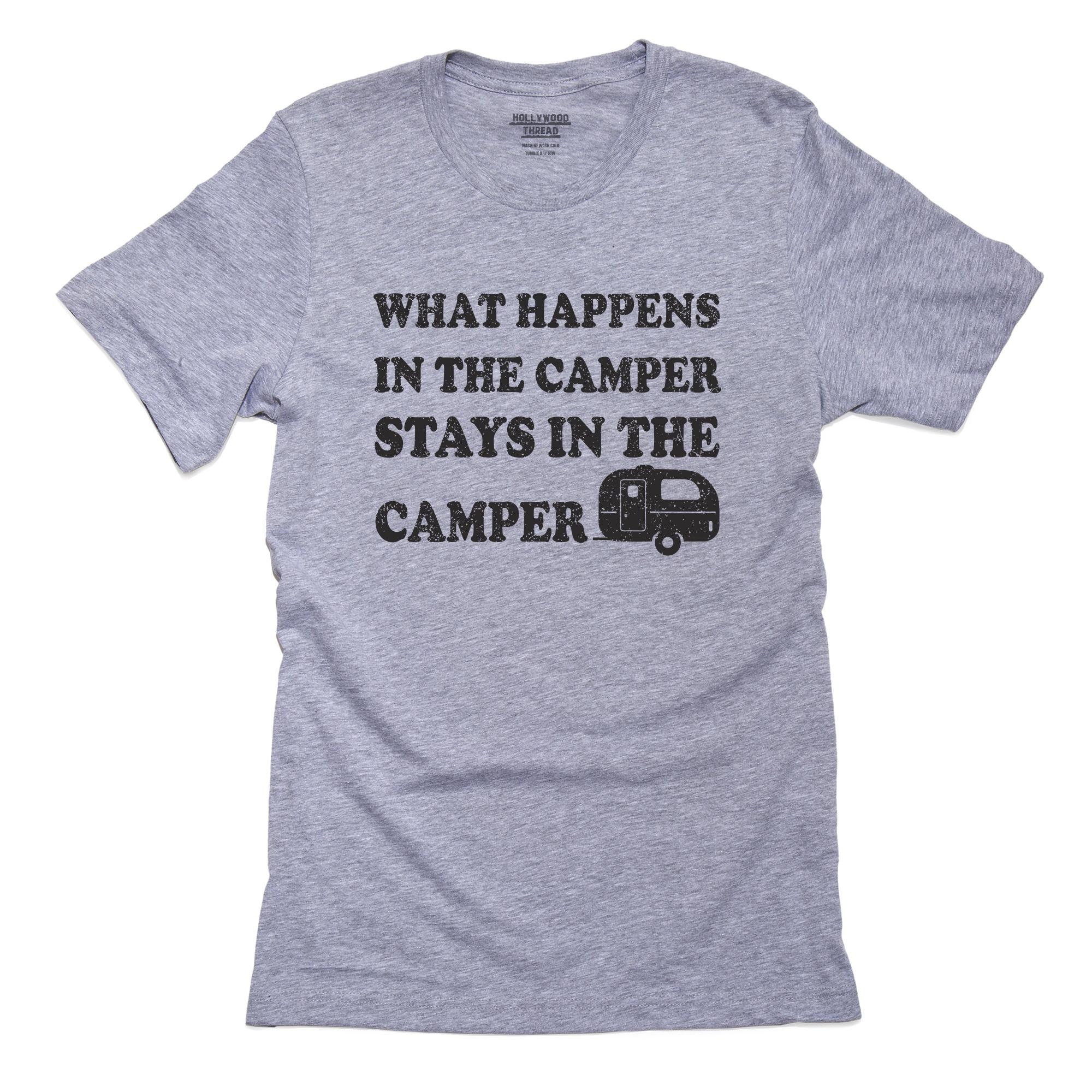 What Happens in the Camper Stays in the Camper Shirt Pillow | Etsy