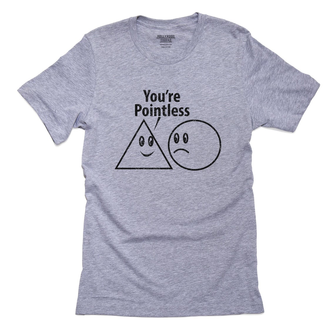 Your Pointless Triangle Circle Geometry Humor Shirt Pillow Etsy