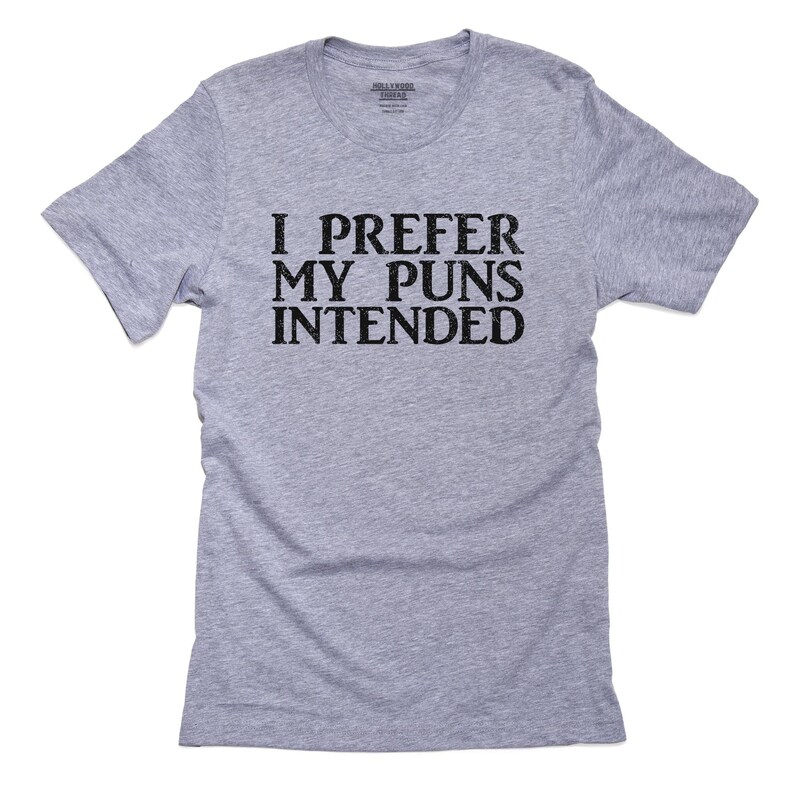 I Prefer My Puns Intended Hilarious Sarcasm Shirt Pillow or - Etsy