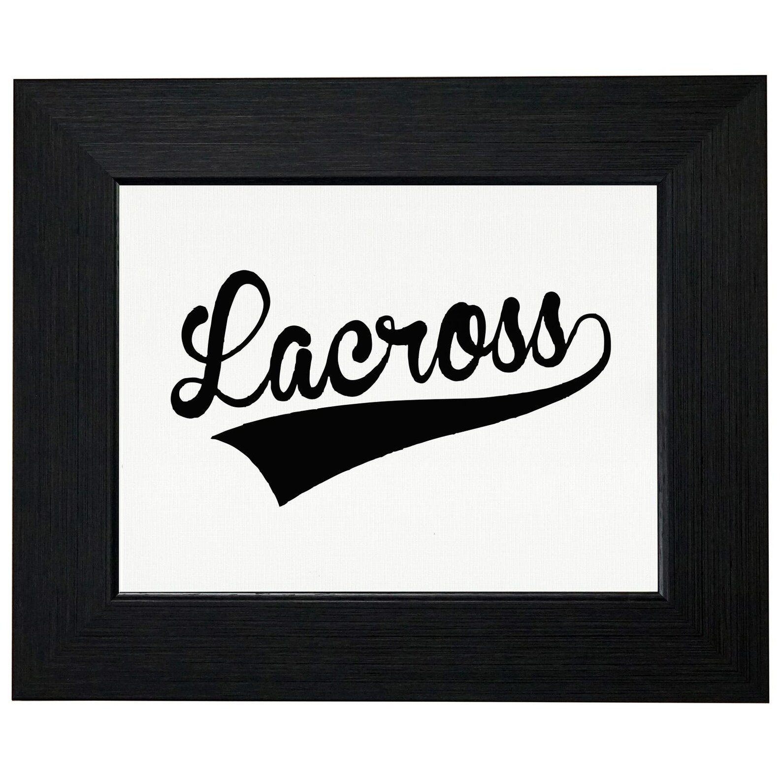 Simple Lacrosse Stylized Graphic Font Lacrosse LAX Shirt Etsy