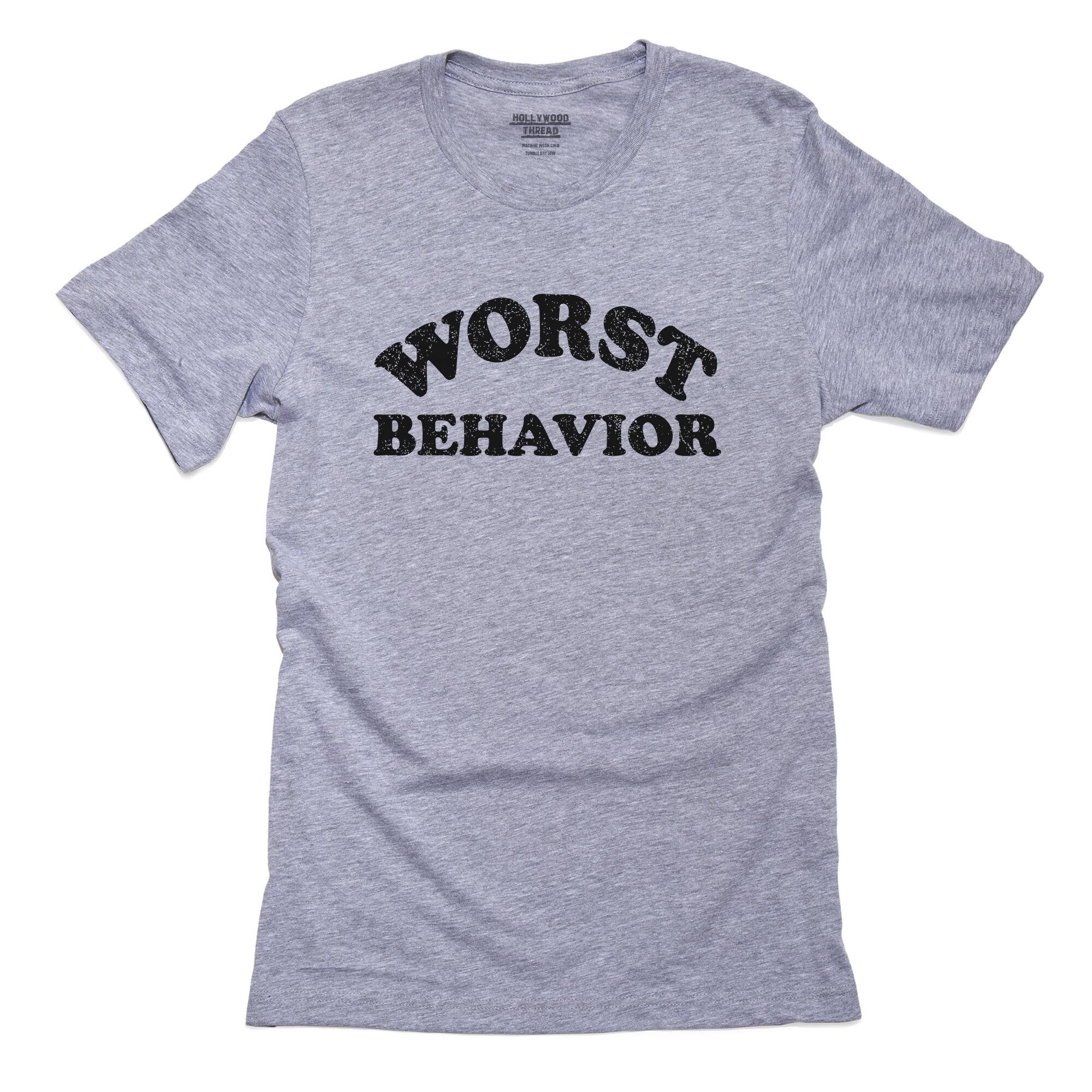 I'm on My Worst Behavior Funny Shirt Pillow Frame and Etsy