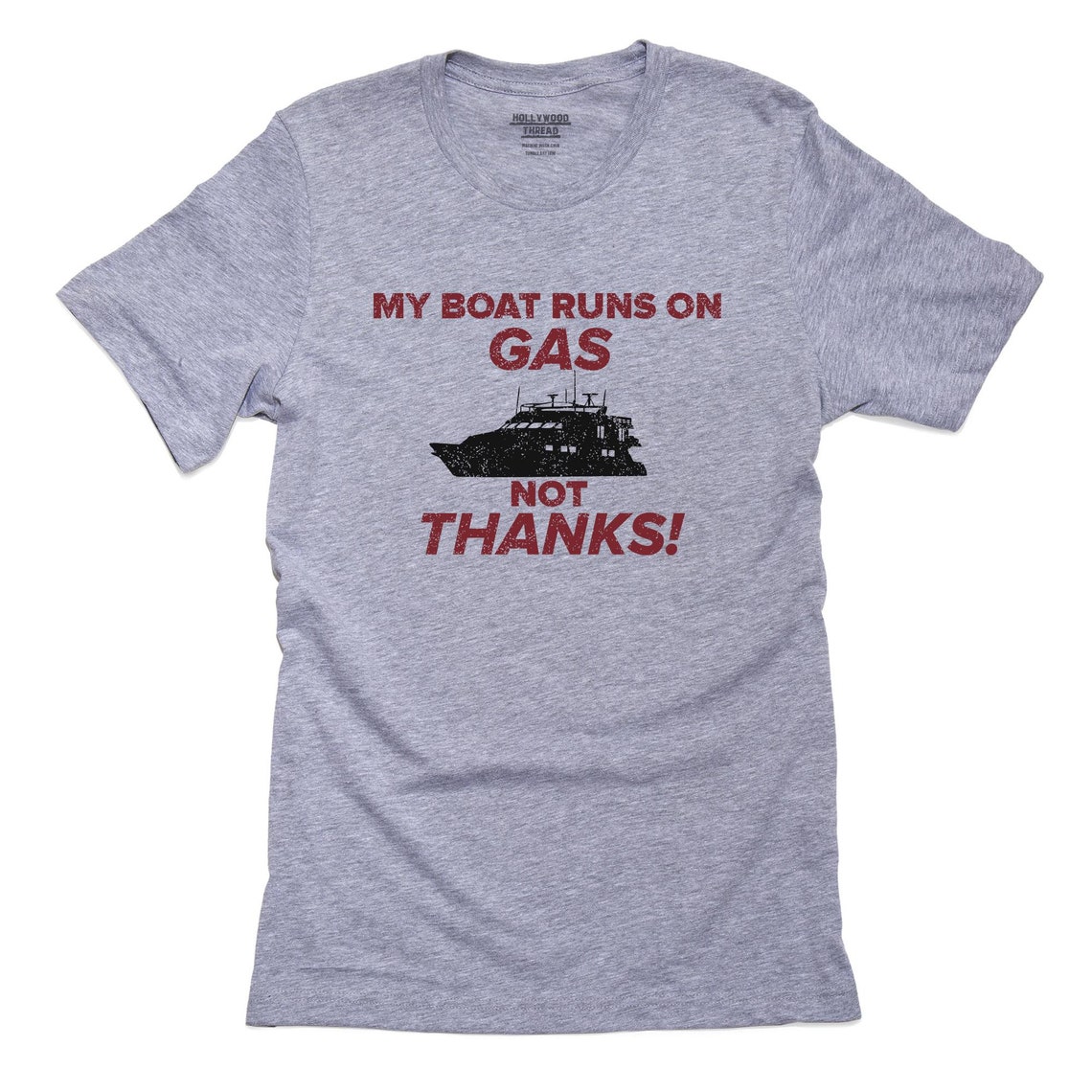 Hilarious My Boat Runs on Gas Not Thanks Marine Shirt Pillow Etsy
