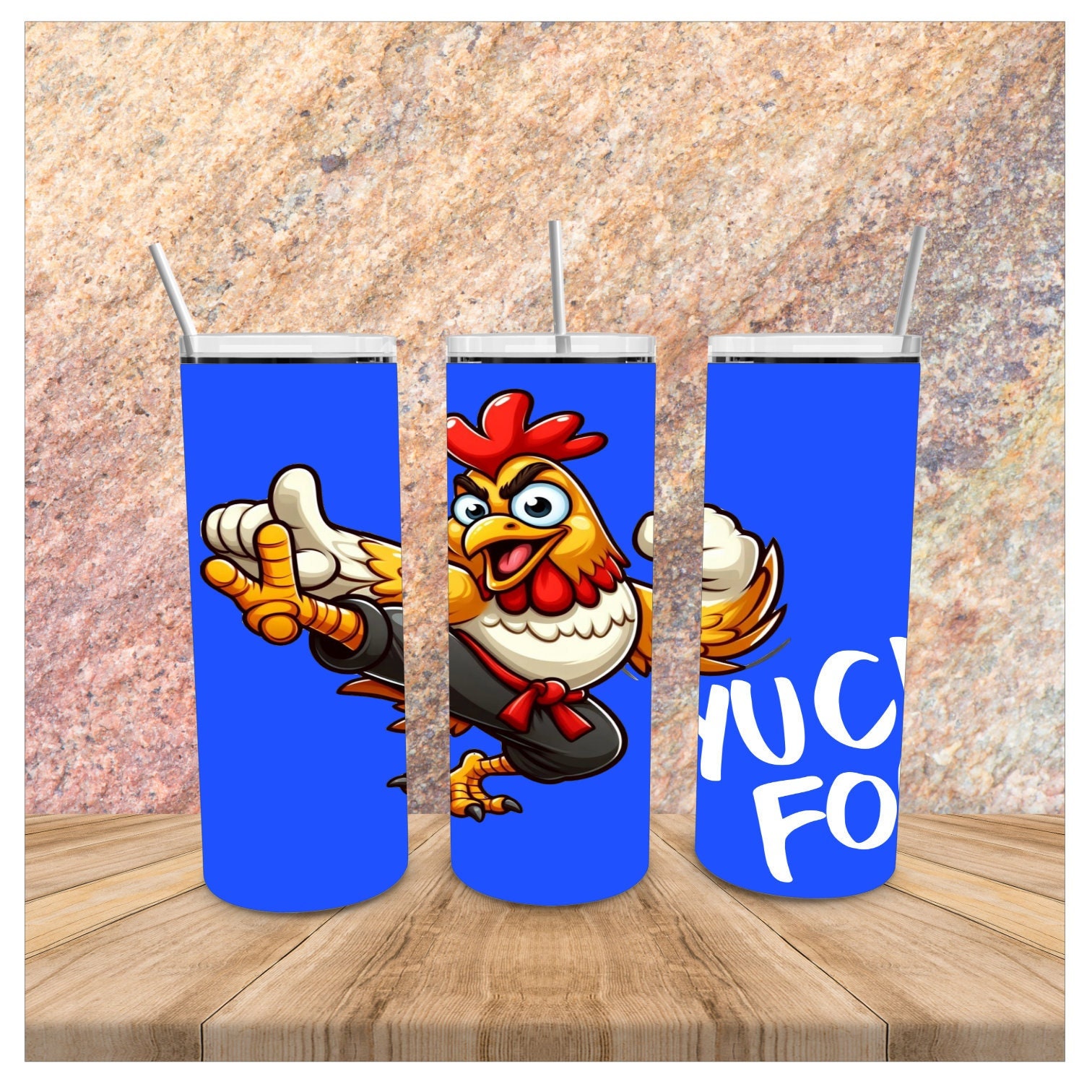 Digital Download Sublimation Straight 20oz Tumbler, Yuck Fou Kickin ...
