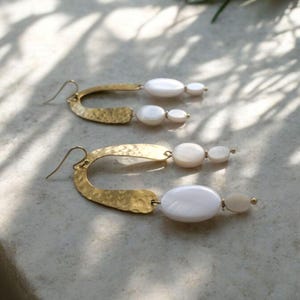 mother-of-pearl earrings