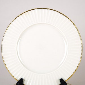 Lenox Special L148 Salad Plates Set of 2 Vintage Gold Rim Dinnerware