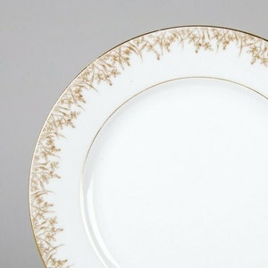 Tressemann & Vogt Limoges Gold Floral Salatteller 8er Set Levi&#39;s Collamore Co.