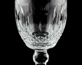 Waterford Colleen Water Goblet Glass Vintage Crystal Stemware Ireland