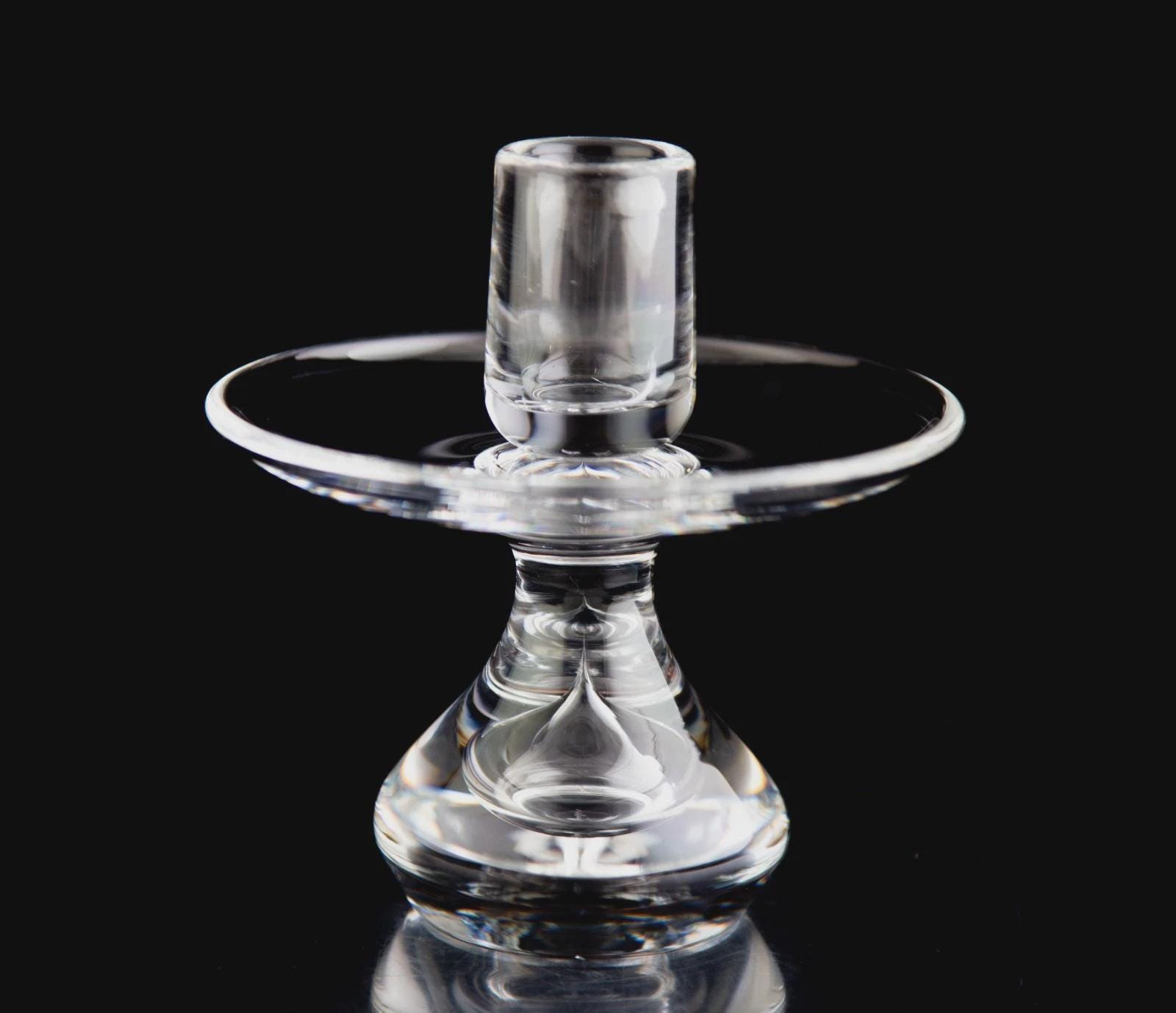 Steuben Glass Candlestick - Etsy