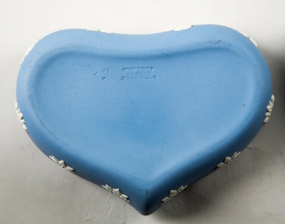 のジャスパー ペールブルー ハートボックス WEDGWOOD - ウェッジウッド