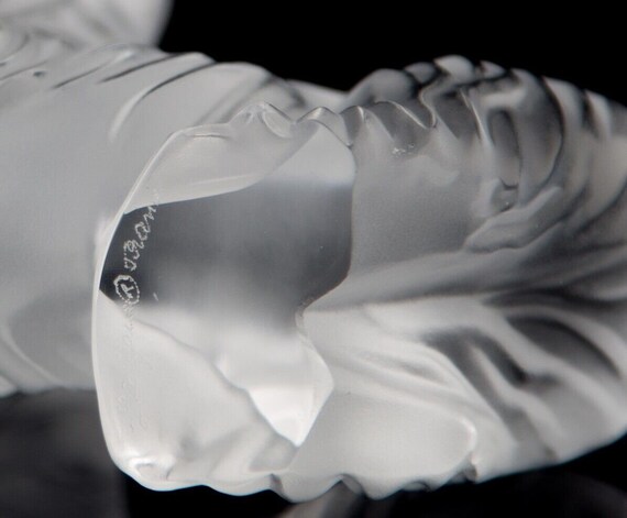 Lot 288 - Three Lalique Crystal Yorkshire Terrier dogs