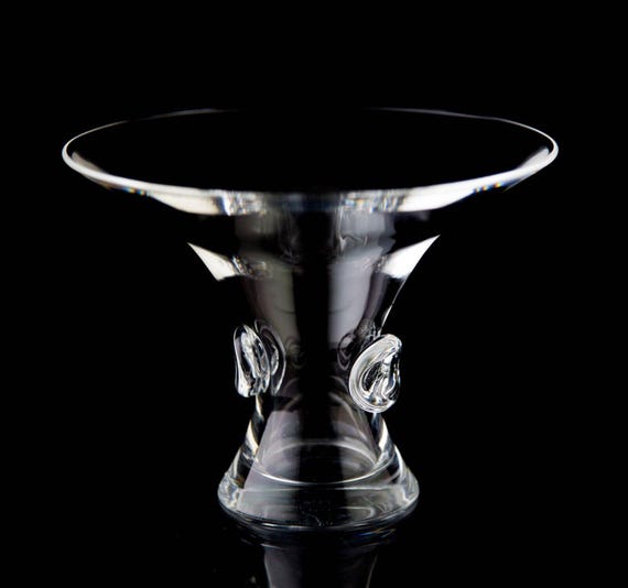 Steuben Bouquet Vase #7985 Vintage Crystal Signed - Etsy Denmark