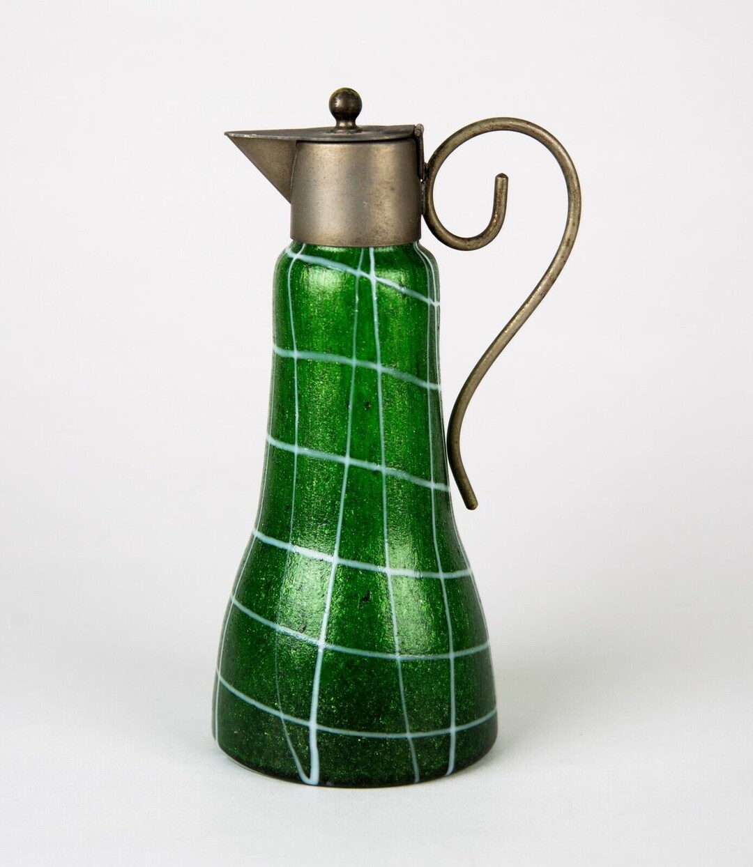 Antique Kralik Pallme Konig Bohemian Jugendstil Art Glass Nouveau Ewer ...
