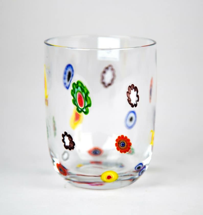 Leonardo Millefiori Set of 6 Large Tumblers Highball Glasses Cooking