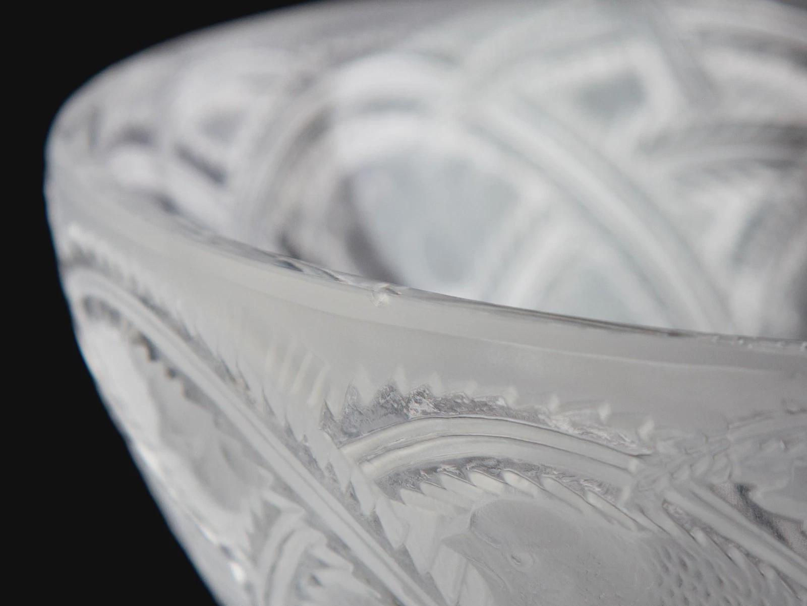 Lalique Pinson Round Bowl 9