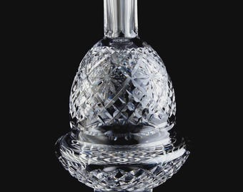 Waterford Hurricane Lamp Shade Replacement Elegant Vintage Crystal Signed