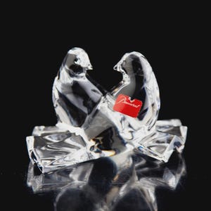 Baccarat Doves - Etsy
