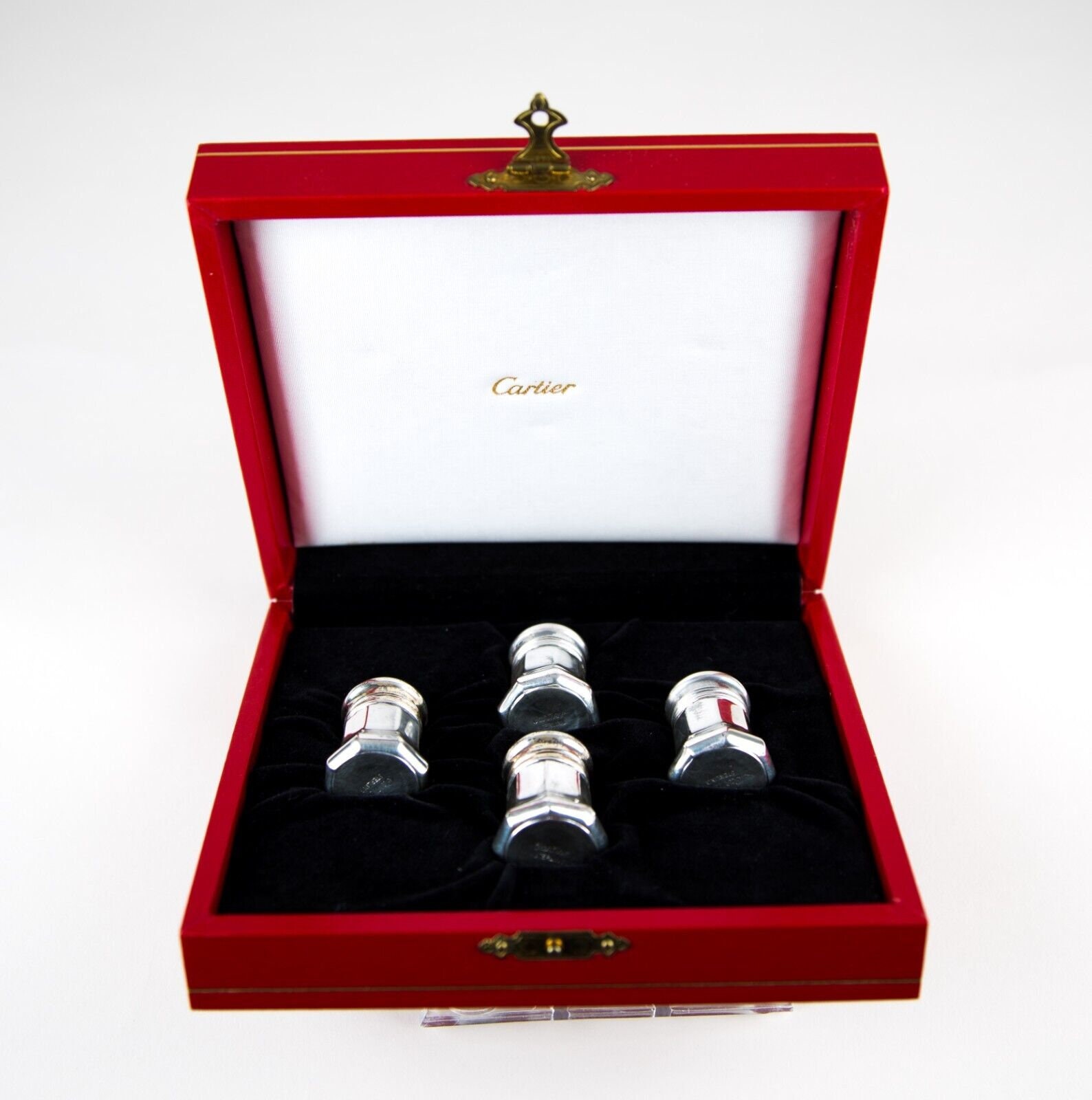 Cartier スターリングシルバー卓上スパイス4個セット | 調味料