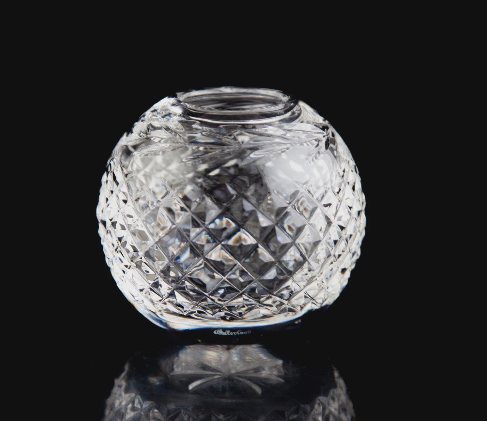 Waterford Glandore Small Rose Bowl Vase 3.5