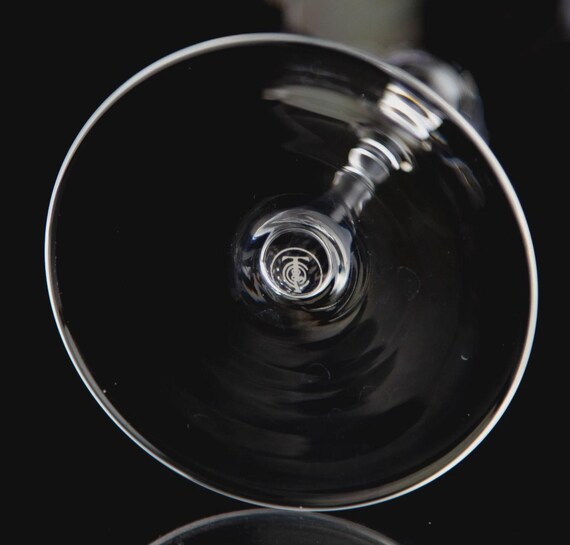 Tiffany & Co. Water Wine Goblet Glasses Set of 5 Fine Blown