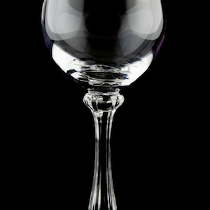 Mikasa Ardmore Wine Glass Vintage Elegant Crystal Stemware