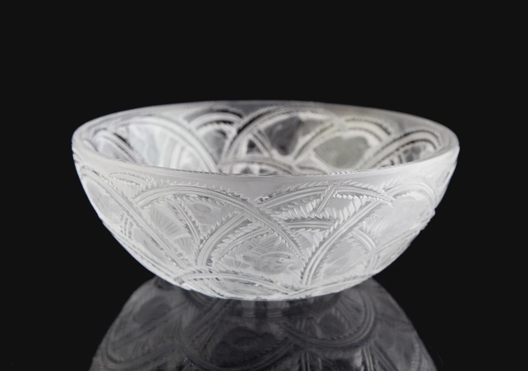 Lalique Pinson Round Bowl 9