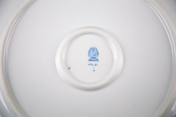 HEREND パーティープレート Herend Chinese Bouquet Green 13