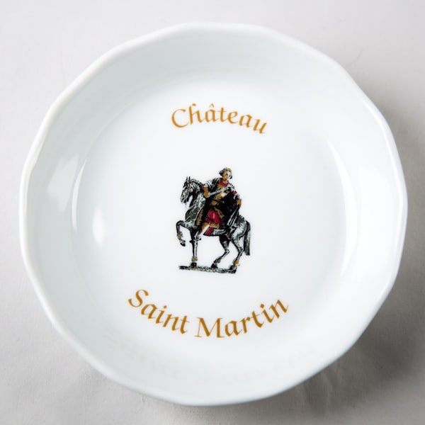 Bauscher Bavaria Chateau Saint Martin Omnium Hotel Paris Trinket Dish Ashtray