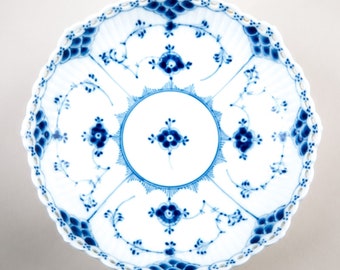 ロイヤルコペンハーゲン ファーストクオリティ ブルーフルーテッド