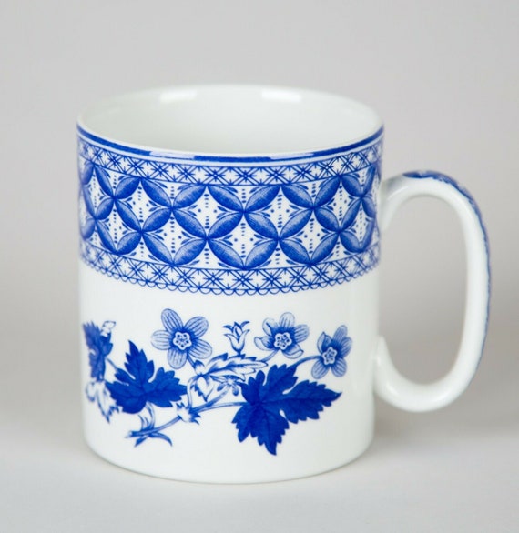 Spode Blue Room Collection Geranium Mug Made In England
