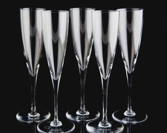 Baccarat Zurich Claret Wine Glasses Set of 4 Vintage Crystal