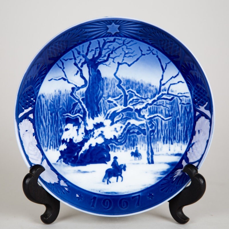 Danish Porcelain Christmas Etsy