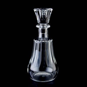 Baccarat Cote D&#39;Azur Decanter & Stopper Vintage Crystal Barware France Signed