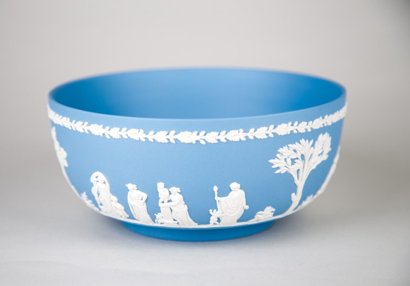 Wedgwood Pale Blue Lavender Jasperware Sacrifice Bowl 8 Etsy