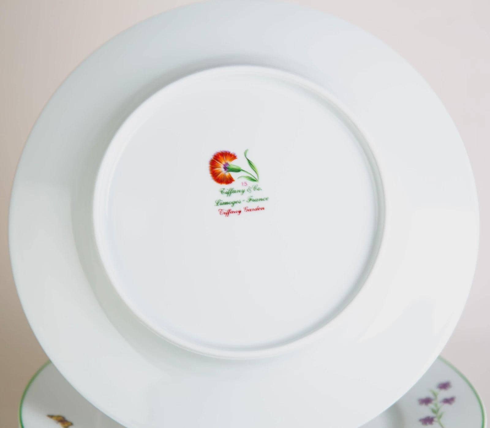 Tiffany & Co. Tiffany Garden Luncheon Plates Set of 6 Vintage
