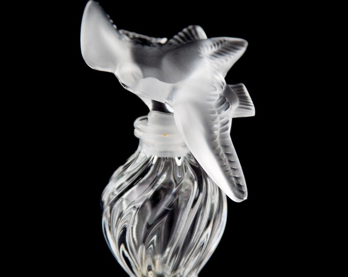 Lalique L'air Du Temps Nina Ricci Double Frosted Doves Perfume Bottle ...