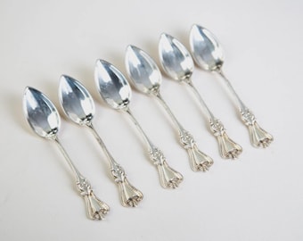 Vintage Cartier Sterling Silver Cased Set of 4 Individual Salt