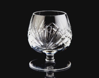 Gorham Cherrywood Clear Brandy Snifter Glass Elegant Vintage Crystal Barware