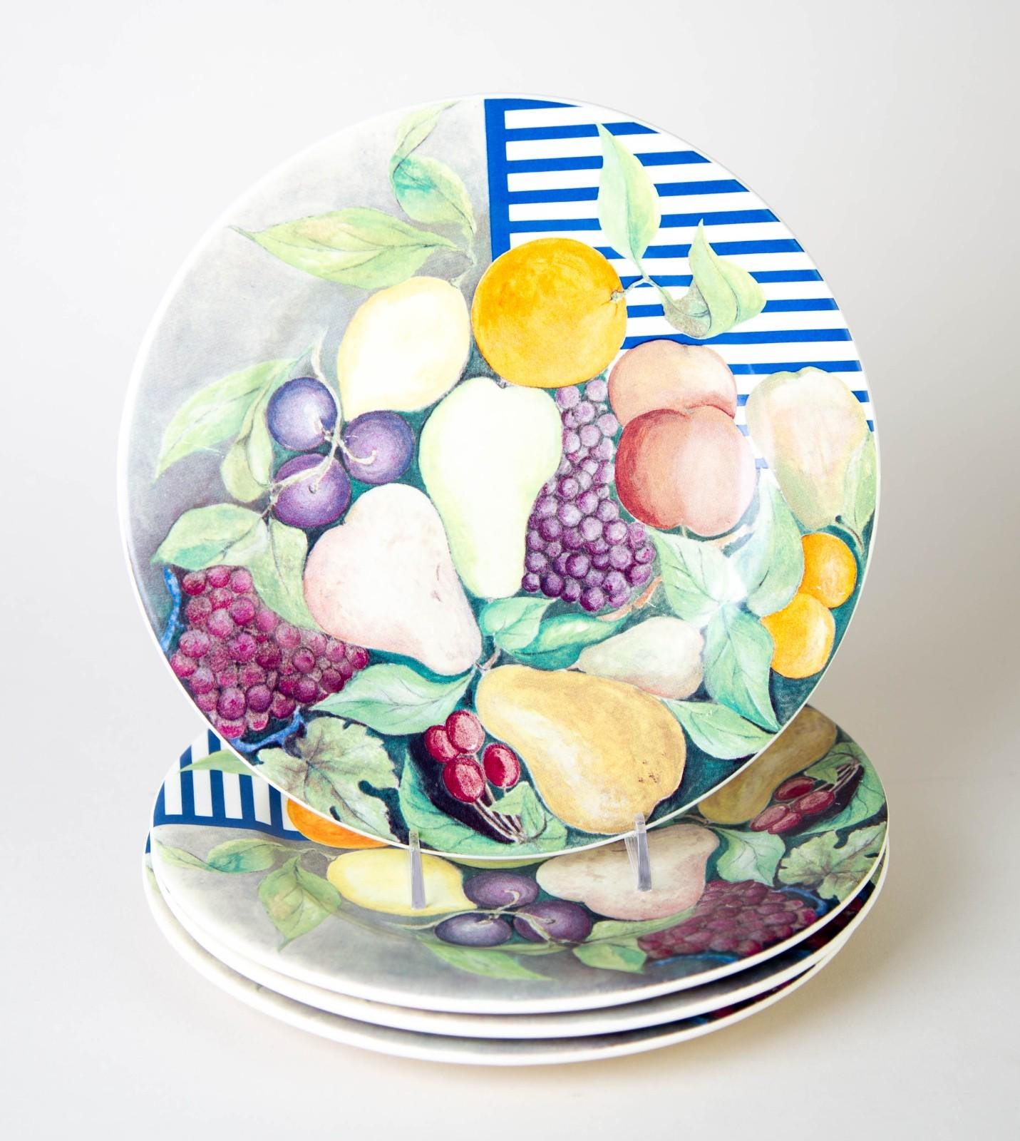 Gien France プレート　大皿　LA RONDE DES FRUITS il_fullxfull.7147049232_j6jx.jpg