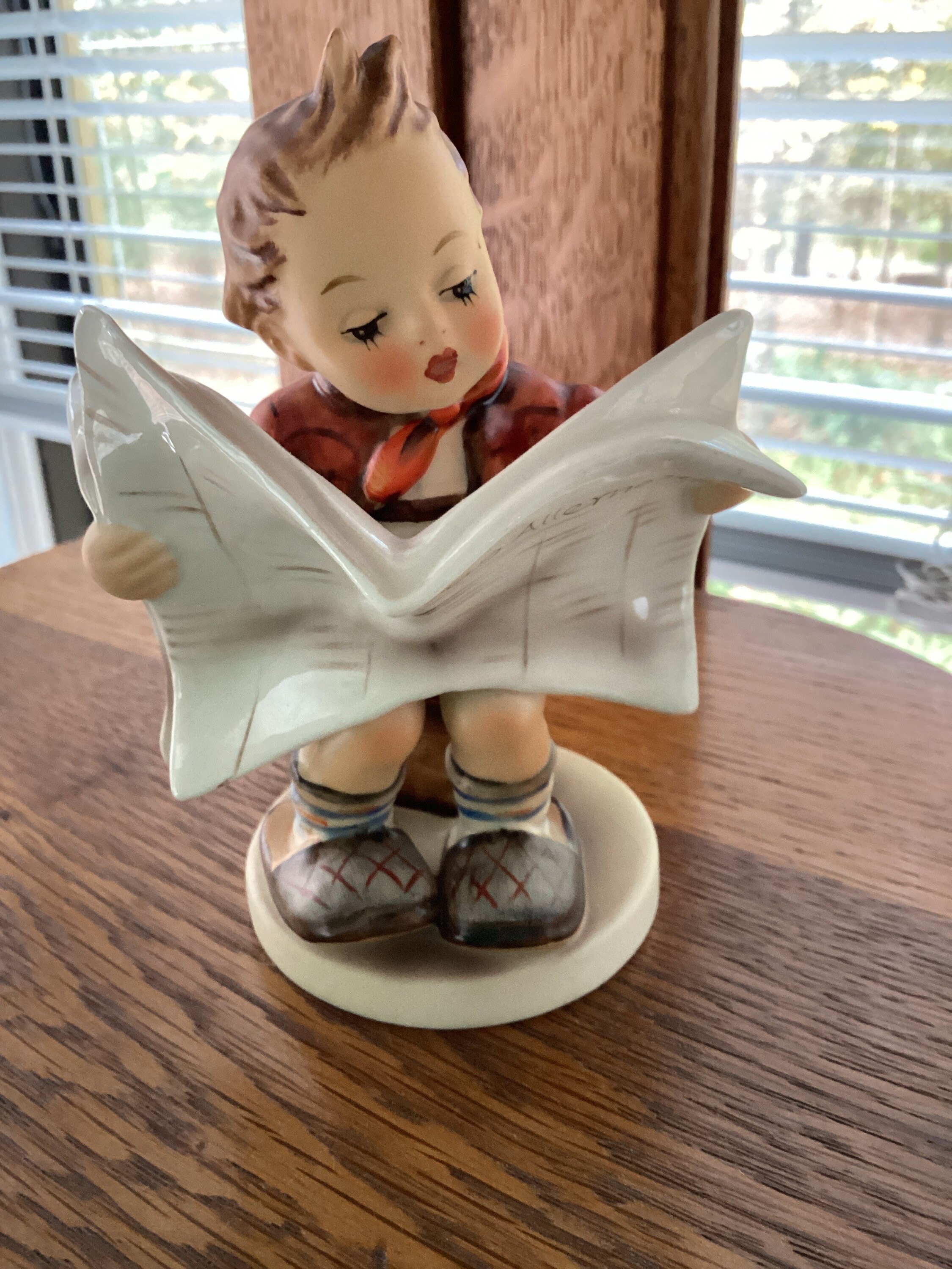 Hummel Boy Newspaper - Etsy Hummel Boy Newspaper - Etsy