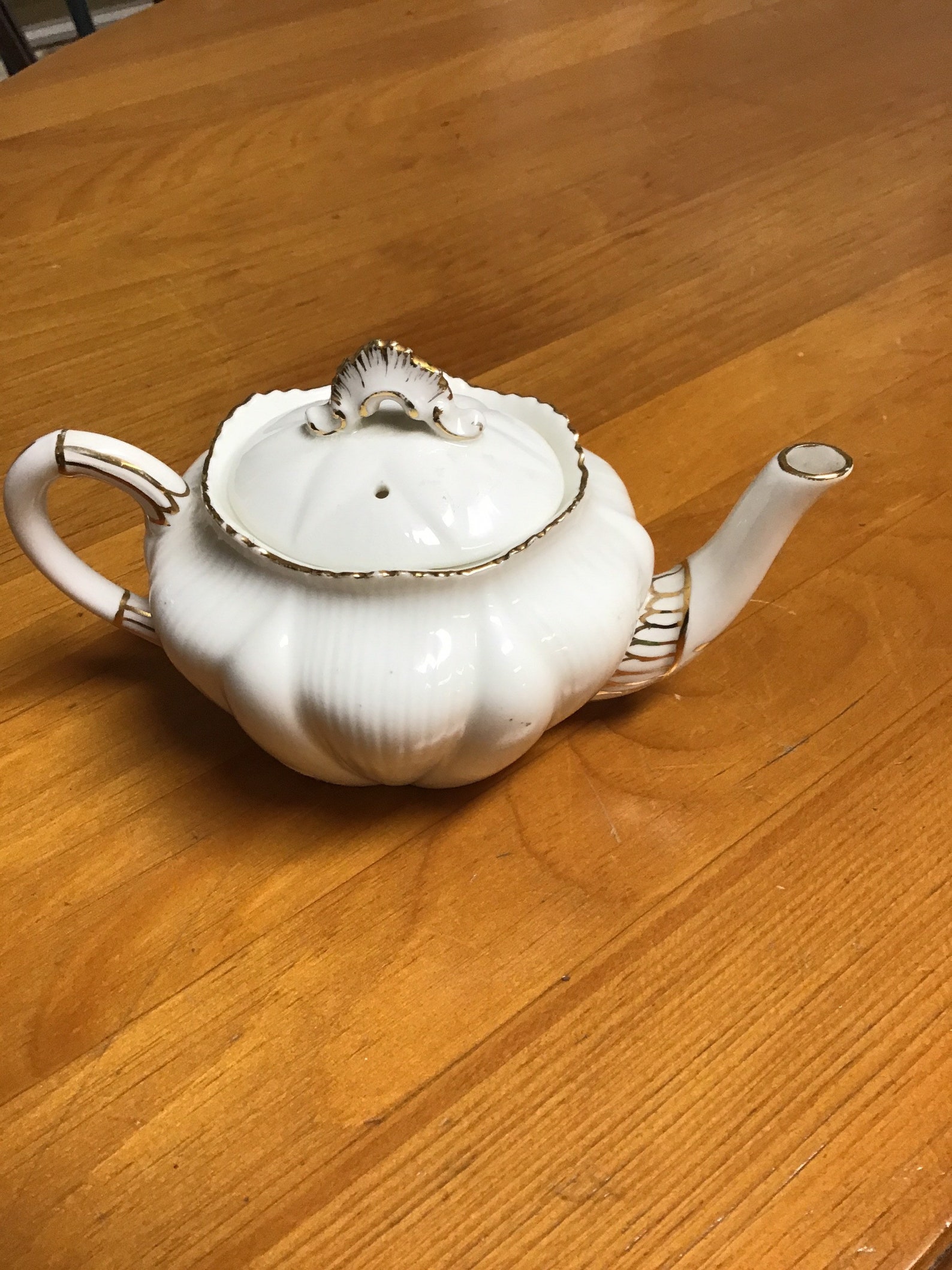 Shelley Miniature Teapot with Crest Etsy