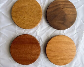 Wood And Fabric Sample Pack / Drink Coasters