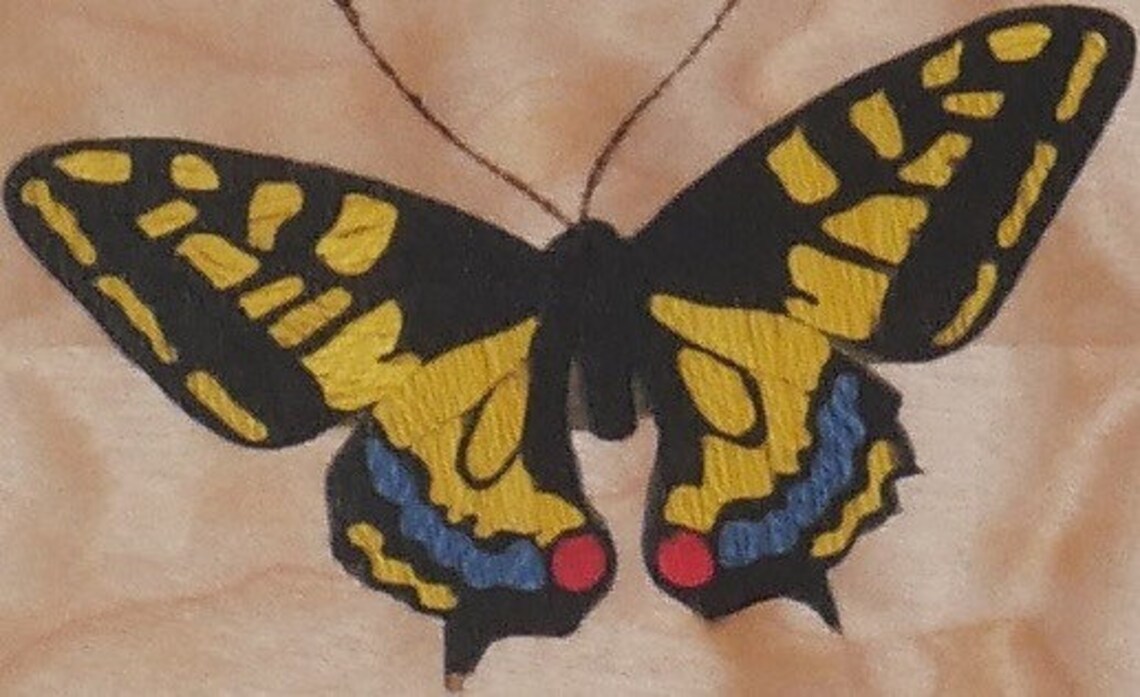 Butterfly Inlay for Beds From Nathan Hunter Design Etsy