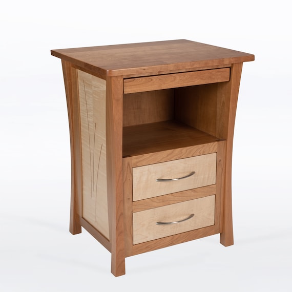 End table with pull out shelf deals