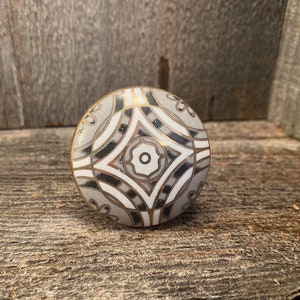 Ceramic Knob, Earth Tone Colors, Knobs and Pulls, Furniture Cabinet Knobs,